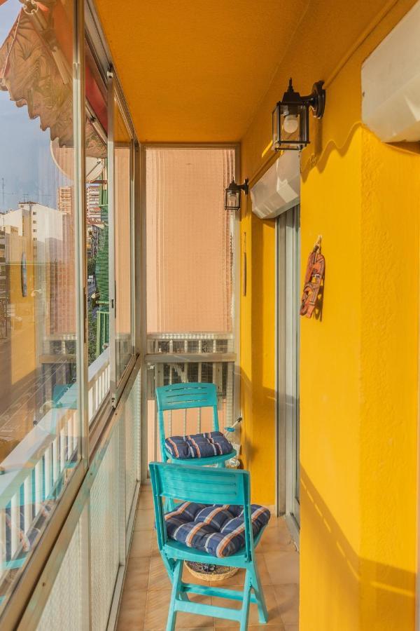 דירות 2Br Flat - Aircon - 5 Min Walk To Benidorm Beach מראה חיצוני תמונה